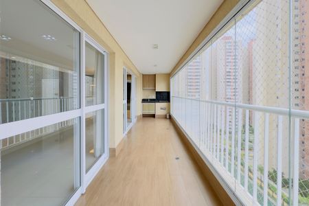 Varanda da Sala de apartamento para alugar com 3 quartos, 131m² em Jardim das Industrias, São José dos Campos