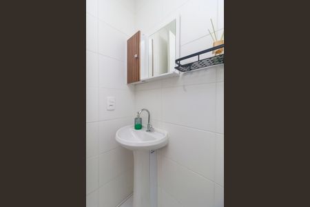 Apartamento para alugar com 26m², 1 quarto e sem vaga Apartamento para alugar com 26m², 1 quarto e sem vagaBanheiro da Suíte