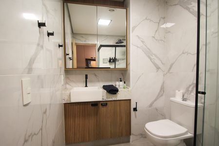 Studio para alugar com 27m², 1 quarto e sem vagaBanheiro