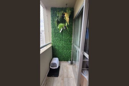 Apartamento à venda com 57m², 2 quartos e 1 vagaVaranda