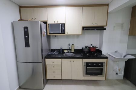 Apartamento à venda com 48m², 2 quartos e 1 vagaCozinha e Área de Serviço