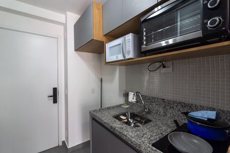 Studio para alugar com 26m², 1 quarto e sem vaga Studio para alugar com 26m², 1 quarto e sem vagaCozinha