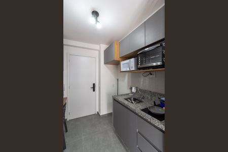 Studio para alugar com 26m², 1 quarto e sem vaga Studio para alugar com 26m², 1 quarto e sem vagaCozinha