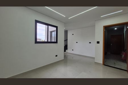 Sala/Cozinha de apartamento para alugar com 2 quartos, 100m² em Jardim Silvana, Santo André
