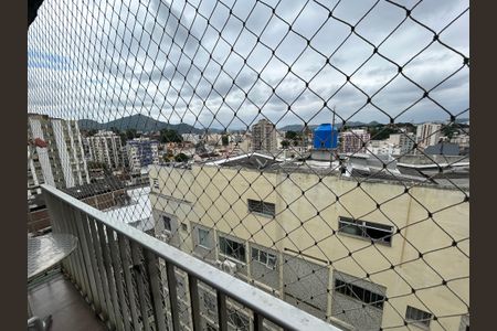 Varanda da Sala de apartamento à venda com 3 quartos, 110m² em Méier, Rio de Janeiro