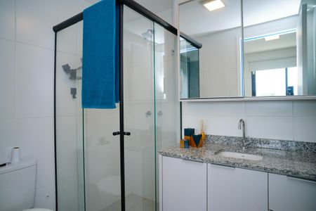 Studio à venda com 40m², 1 quarto e 1 vaga Studio à venda com 40m², 1 quarto e 1 vagaBanheiro