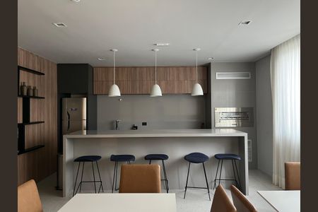 Studio à venda com 26m², 1 quarto e sem vagaÁrea comum - Salão de festas