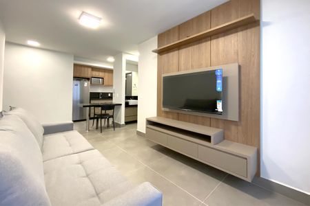 Sala de apartamento para alugar com 1 quarto, 54m² em Santa Efigênia, Belo Horizonte