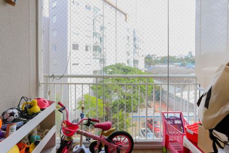 Apartamento à venda com 60m², 2 quartos e 1 vagaVaranda