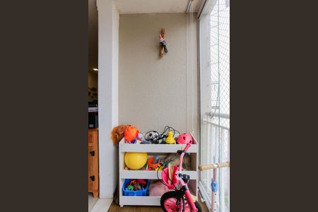 Apartamento à venda com 60m², 2 quartos e 1 vagaVaranda