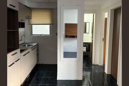 Sala/Cozinha de apartamento para alugar com 2 quartos, 42m² em Campo Novo, Porto Alegre