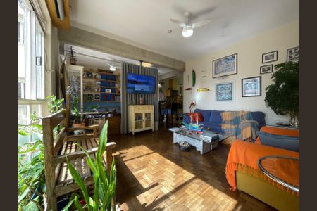 Sala de apartamento à venda com 1 quarto, 78m² em Higienópolis, São Paulo