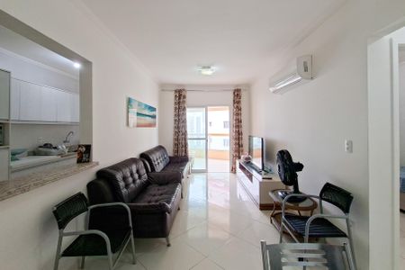 Sala de apartamento para alugar com 2 quartos, 87m² em Vila Assuncao, Praia Grande