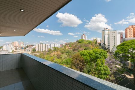 Varanda da Sala de apartamento para alugar com 4 quartos, 180m² em Silveira, Belo Horizonte