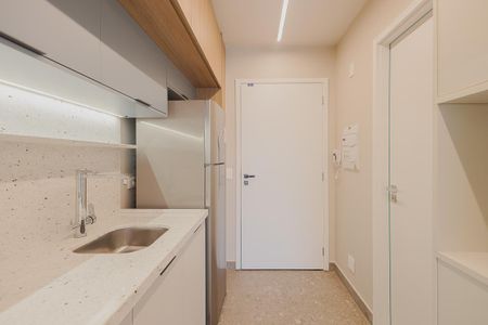 Studio à venda com 25m², 1 quarto e sem vagaCozinha