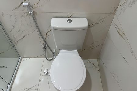 Casa para alugar com 125m², 3 quartos e 2 vagas Casa para alugar com 125m², 3 quartos e 2 vagasBanheiro da Suíte