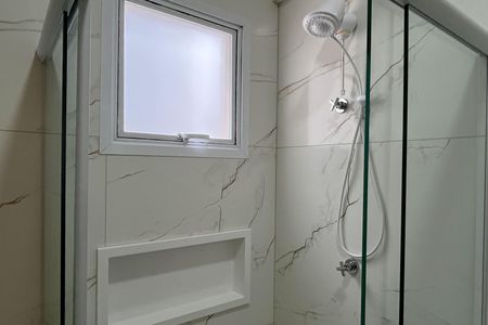 Casa para alugar com 125m², 3 quartos e 2 vagas Casa para alugar com 125m², 3 quartos e 2 vagasBanheiro da Suíte