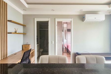 Sala de apartamento para alugar com 1 quarto, 42m² em Umuarama, São Paulo