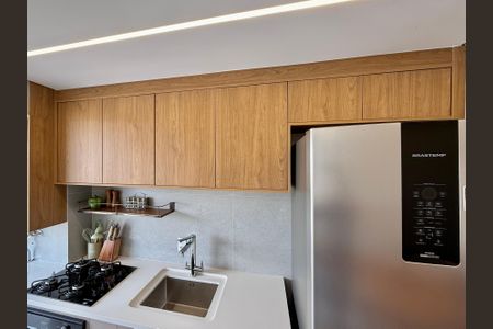 Apartamento à venda com 44m², 2 quartos e 1 vagaCozinha 