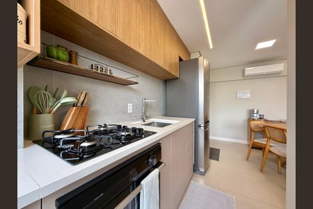 Apartamento à venda com 44m², 2 quartos e 1 vagaCozinha 