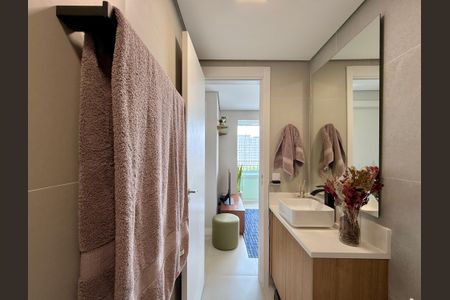 Apartamento à venda com 44m², 2 quartos e 1 vagaBanheiro Social 