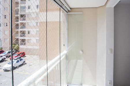 Varanda da Sala de apartamento à venda com 2 quartos, 55m² em Piraporinha, Diadema