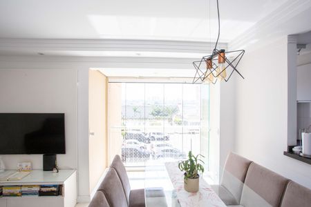 Sala de apartamento à venda com 2 quartos, 55m² em Piraporinha, Diadema