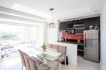 Sala de apartamento à venda com 2 quartos, 55m² em Piraporinha, Diadema