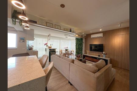 Sala/Cozinha de apartamento à venda com 2 quartos, 79m² em Vila Anastácio, São Paulo