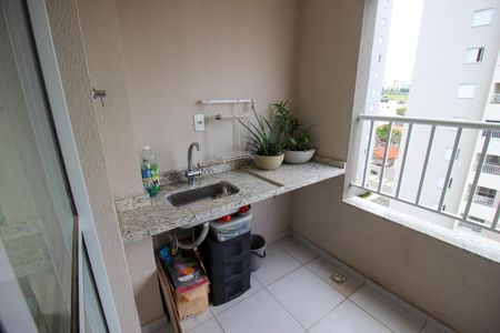 Varanda de apartamento para alugar com 2 quartos, 62m² em Jardim Saira, Sorocaba