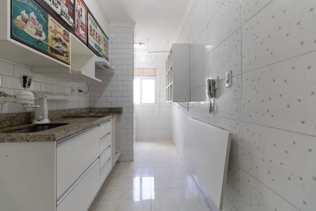 Cozinha de apartamento para alugar com 2 quartos, 47m² em Parque Bristol, São Paulo