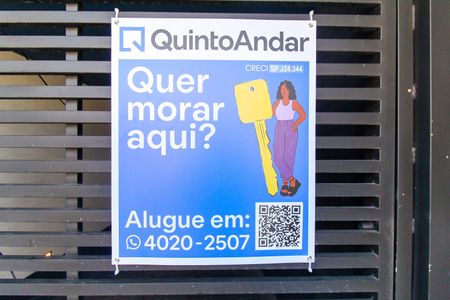 Apartamento para alugar com 30m², 1 quarto e sem vaga Apartamento para alugar com 30m², 1 quarto e sem vagaPlaca