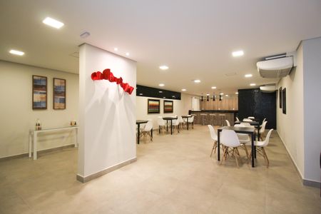Apartamento à venda com 45m², 1 quarto e 1 vagaÁrea comum - Salão de festas