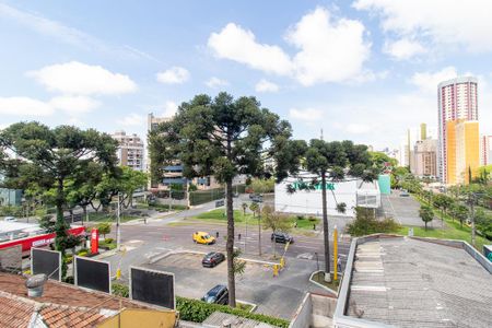 Vista da Sacada de kitnet/studio para alugar com 1 quarto, 20m² em Bigorrilho, Curitiba