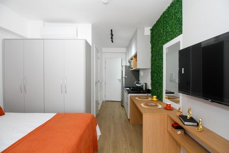 Studio de kitnet/studio para alugar com 1 quarto, 24m² em Sumaré, São Paulo