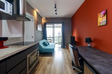 Studio para alugar com 42m², 1 quarto e 1 vagaStudio