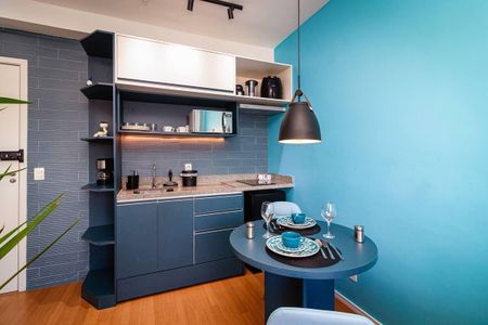 Apartamento à venda com 26m², 1 quarto e 1 vaga Apartamento à venda com 26m², 1 quarto e 1 vagaCozinha