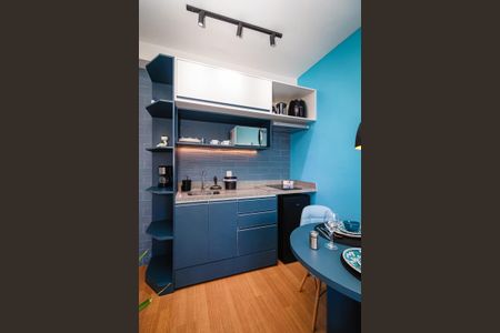 Apartamento à venda com 26m², 1 quarto e 1 vaga Apartamento à venda com 26m², 1 quarto e 1 vagaCozinha