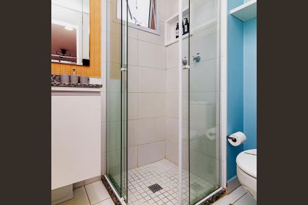 Apartamento à venda com 45m², 2 quartos e sem vaga Apartamento à venda com 45m², 2 quartos e sem vagaBanheiro