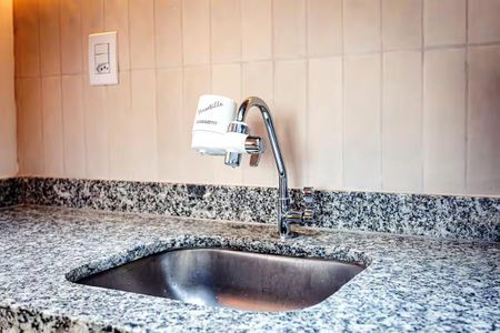 Cozinha de apartamento à venda com 2 quartos, 35m² em Brás, São Paulo