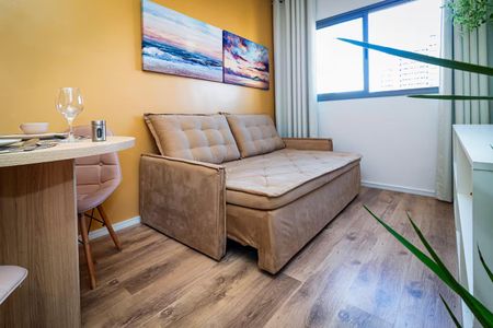 Sala de apartamento à venda com 1 quarto, 26m² em Bela Vista, São Paulo