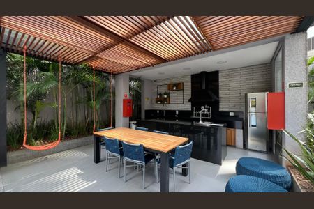 Studio para alugar com 31m², 1 quarto e 1 vagaChurrasqueira