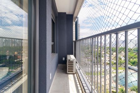 Varanda de apartamento para alugar com 1 quarto, 37m² em Santo Amaro, São Paulo