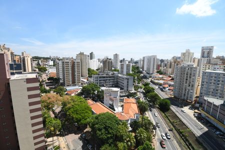 Sala - Vista de apartamento para alugar com 1 quarto, 51m² em Centro, Campinas
