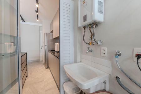 Apartamento para alugar com 65m², 1 quarto e 2 vagas Apartamento para alugar com 65m², 1 quarto e 2 vagasÁrea de Serviço