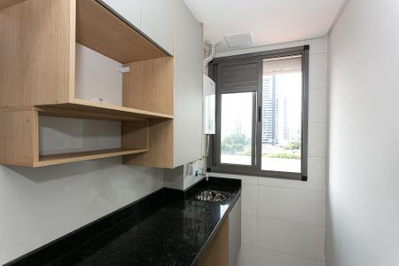 Cozinha de apartamento para alugar com 1 quarto, 31m² em Tatuapé, São Paulo