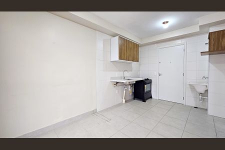 Sala / Cozinha de apartamento à venda com 2 quartos, 34m² em Socorro, São Paulo