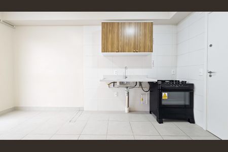 Sala / Cozinha de apartamento à venda com 2 quartos, 34m² em Socorro, São Paulo