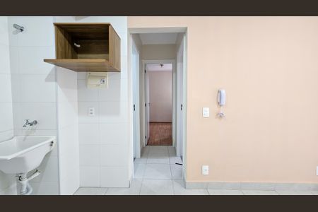 Sala / Cozinha de apartamento à venda com 2 quartos, 34m² em Socorro, São Paulo