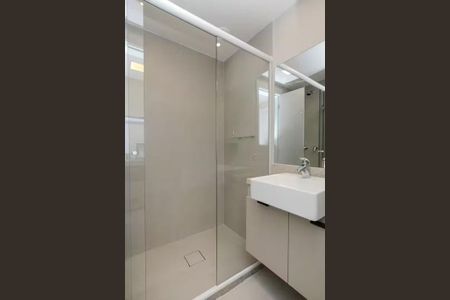 Studio para alugar com 25m², 1 quarto e sem vaga Studio para alugar com 25m², 1 quarto e sem vagaBanheiro